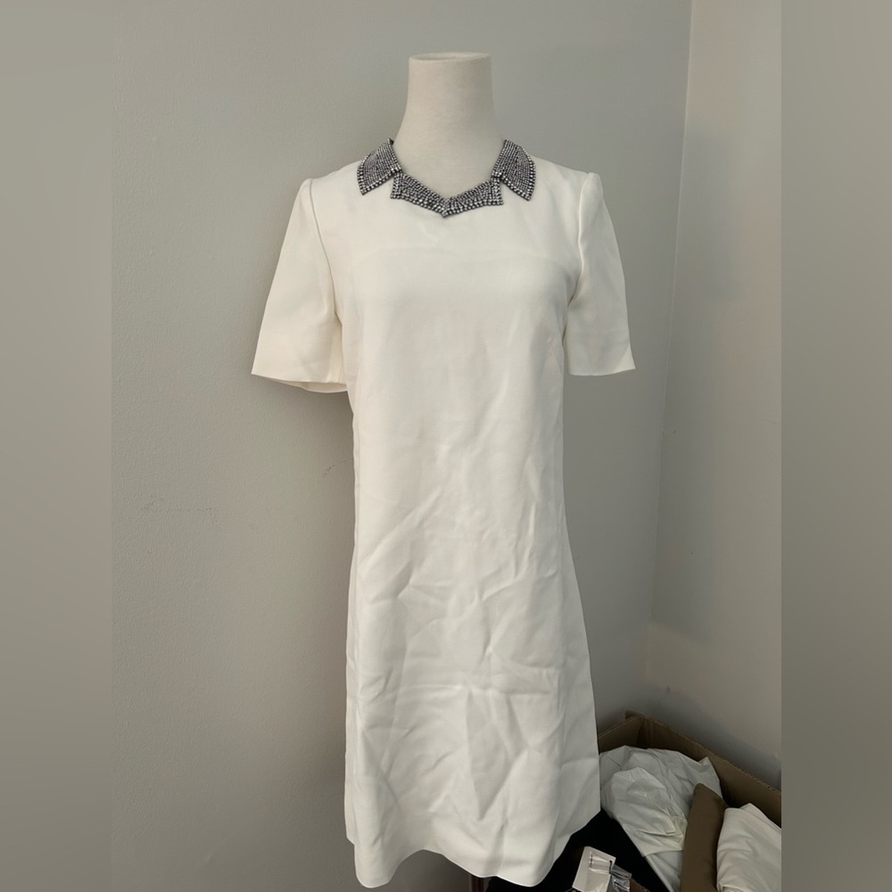 Ermanno Scervino white short sleeve dress size 40(small)
